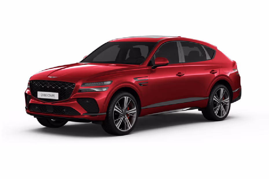 Genesis GV80 Coupe SUV Mauna Red Colour