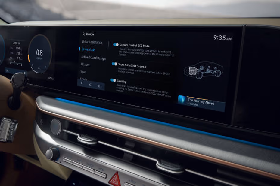Hyundai Azera Stereo View