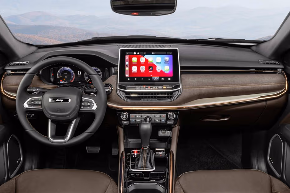 Jeep Commander 2026 Dashboard view with infotainment