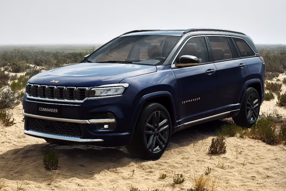 Jeep Commander 2026 front left side angle view