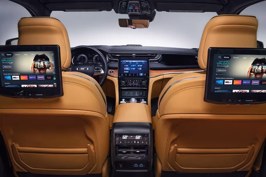 Jeep Grand Cherokee Rear Middle Seat Entertaiment