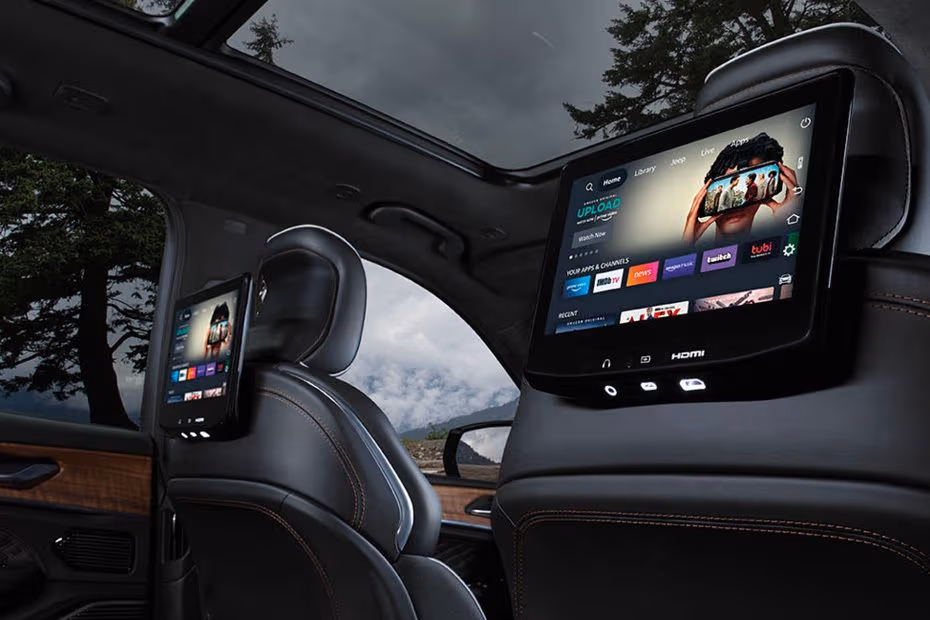 Jeep Grand Cherokee Rear Seat Entertainment