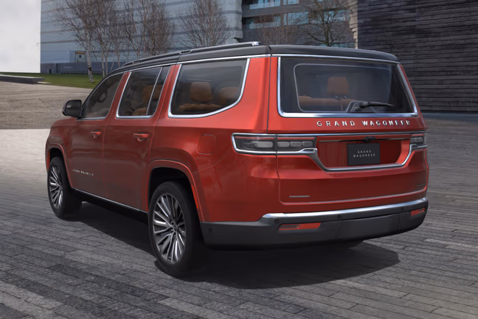 Jeep Grand Wagoneer 2026 Rear Boot Closed View 