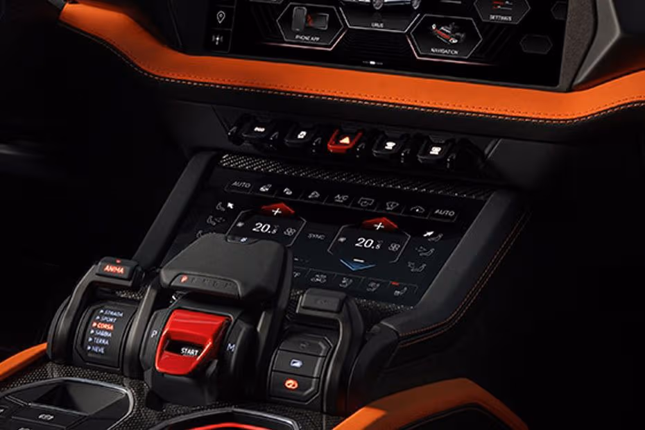 Lamborghini Urus 2026 Central Console Gear Shifter