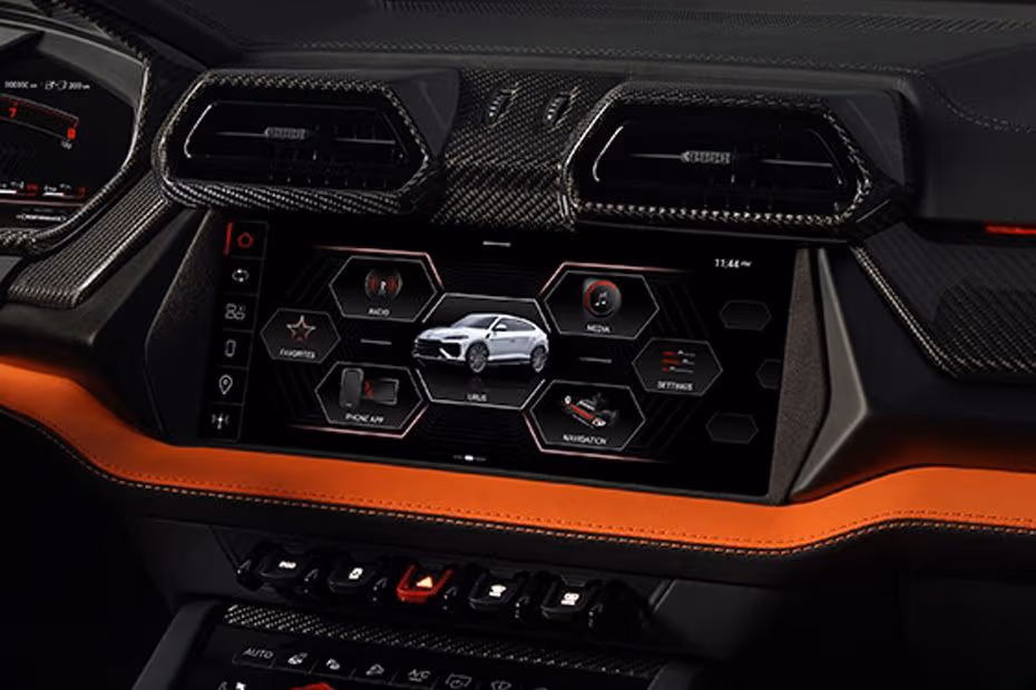 Lamborghini Urus 2026 Manual Climate Control Panel
