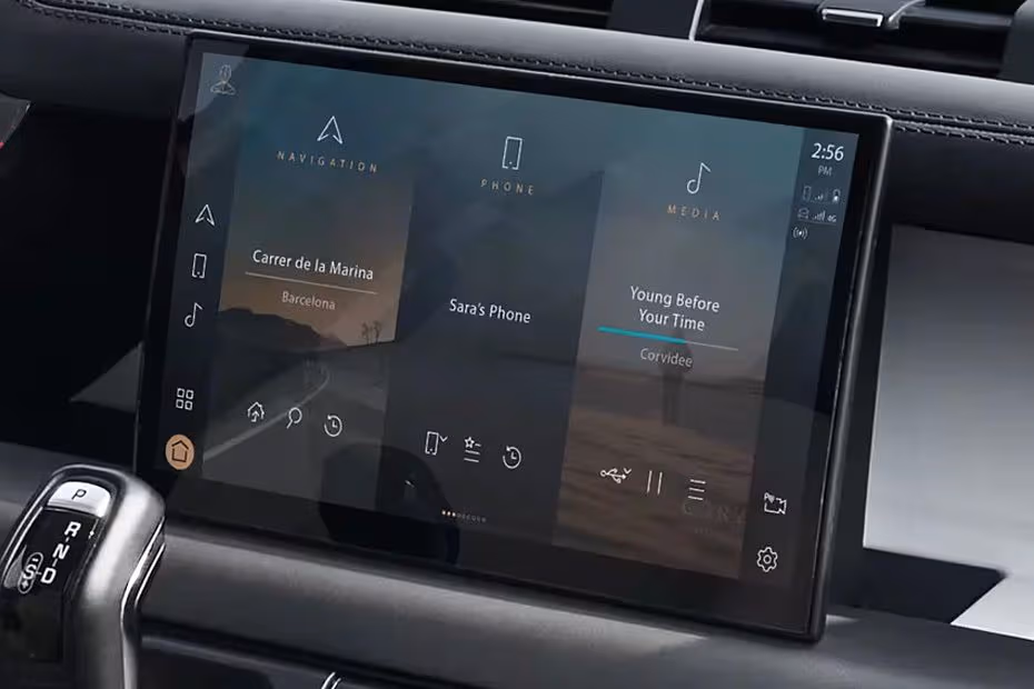 Land Rover DEFENDER 110 2026 Floating touchscreen infotainment system