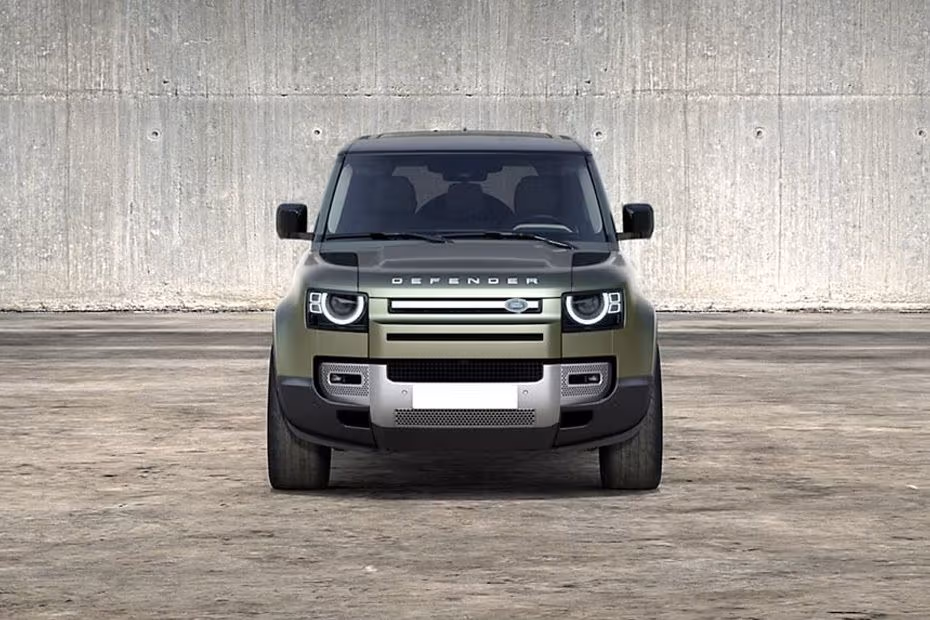 Land Rover DEFENDER 110 2026 Front view with LED headlights