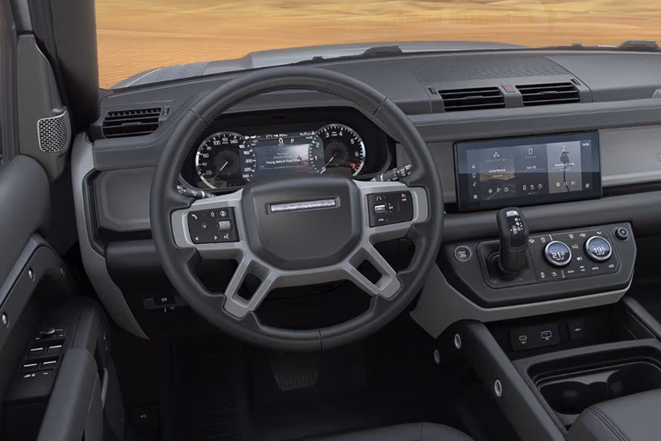 Land Rover DEFENDER 110 2026 Steering wheel with multifunction controls