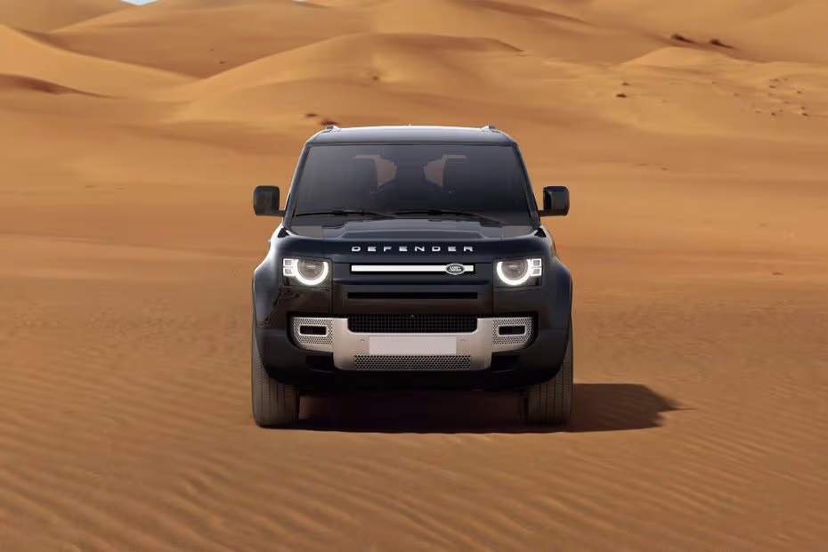 Land Rover DEFENDER 130 2026 Front view with LED headlights