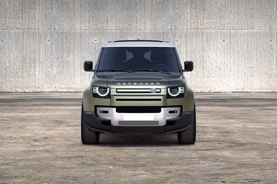 Land Rover DEFENDER 90 2026 Front View with LED Headlights