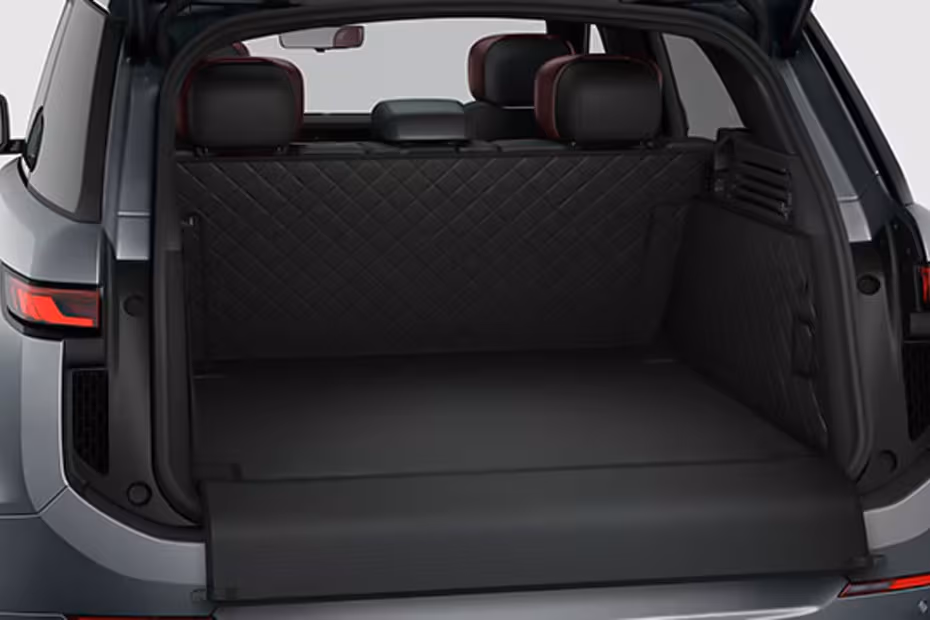 Land Rover Range Rover Sport 2026 Rear Boot Space Layout with Second Row Seats Folded
