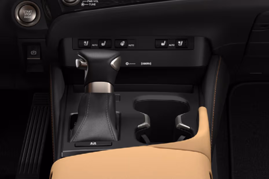Lexus ES 2026 interior gear selector shifter console