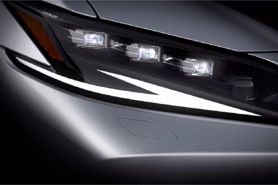 Lexus ES 2026 Sonic Chrome LED Headlights View