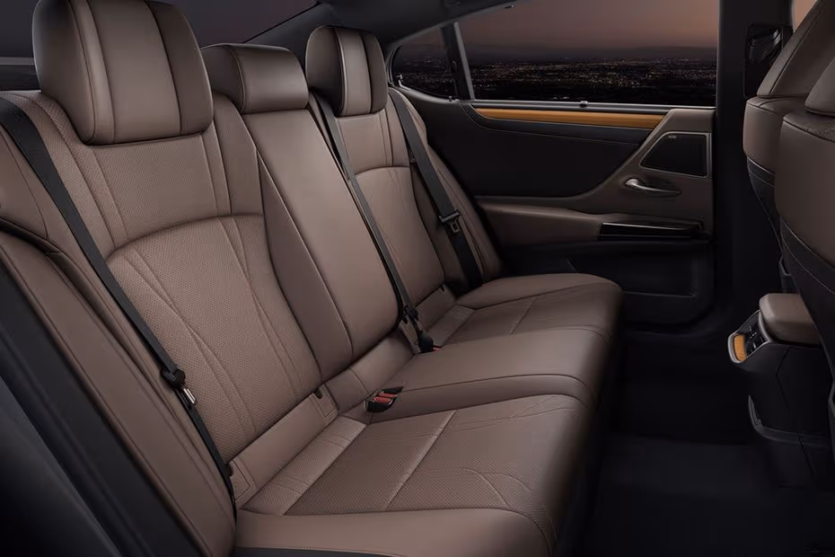 Lexus ES Hybrid 2026 Sedan Rear Passenger Cabin View