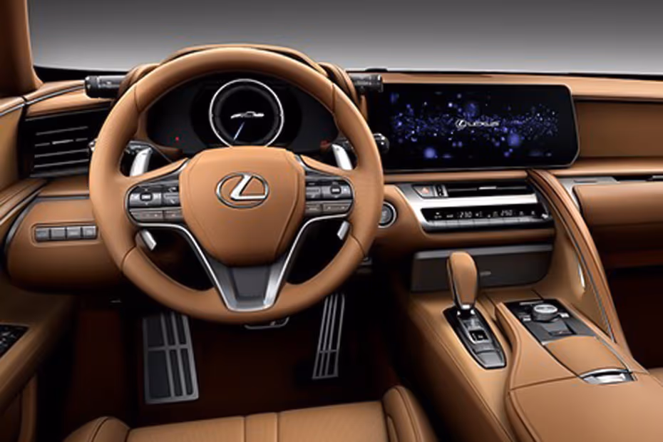 Lexus LC 500 Convertible 2026 Coupe Dashboard Layout View