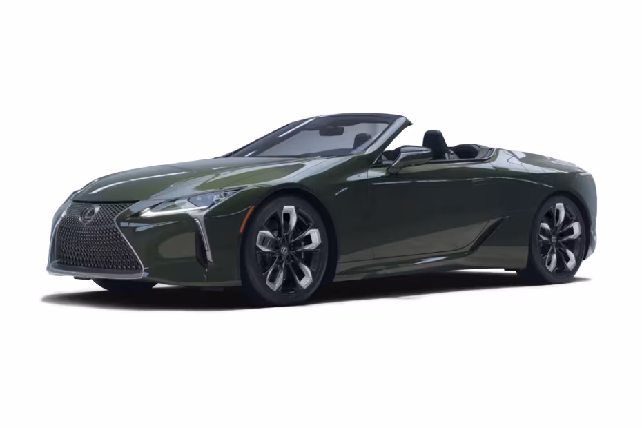 Lexus LC 500 Convertible 2026 Coupe Green Colour