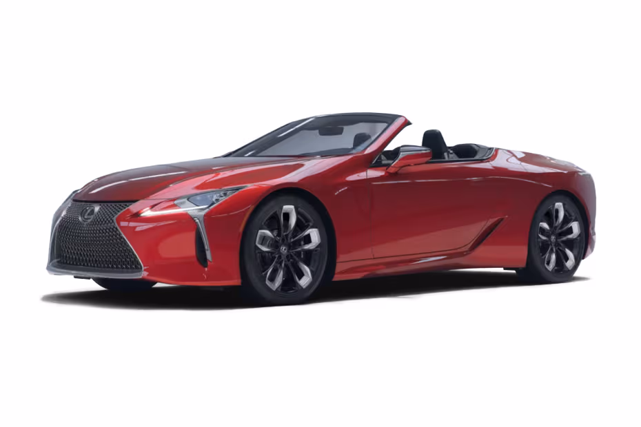 Lexus LC 500 Convertible 2026 Coupe Red Colour