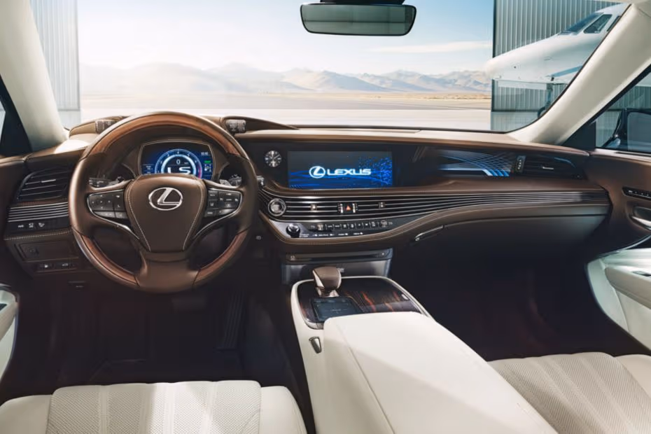 Lexus LS 2026 Sedan Dashboard Layout View