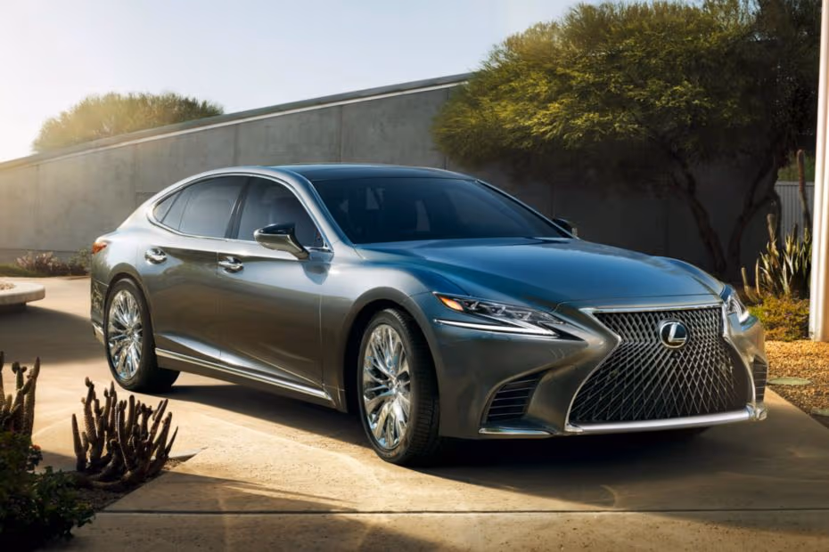 Lexus LS 2026 Sedan Front Cross Side View