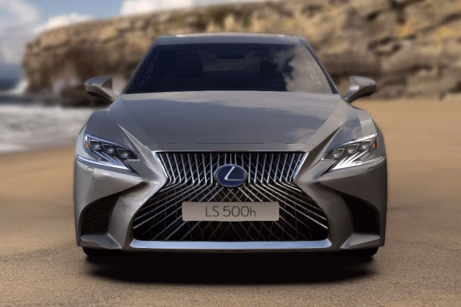 Lexus LS 2026 Sedan front view with LED Headlights