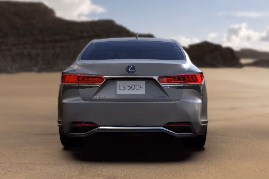 Lexus LS 2026 Sedan Rear Profile View