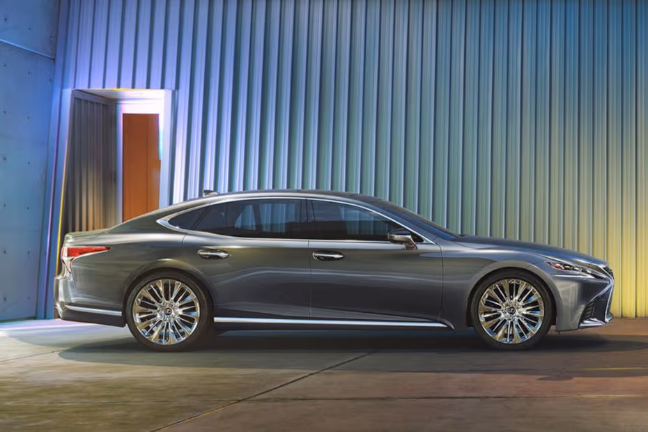 Lexus LS 2026 Sedan Right Side View With Wheels 