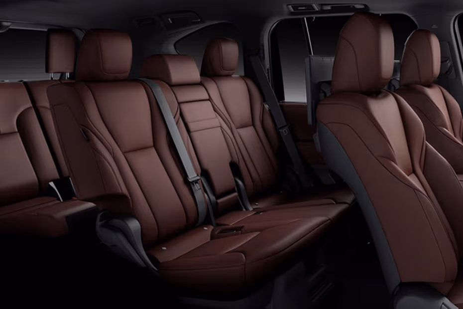 Lexus LX 2026 SUV Front Rear Seat Together View