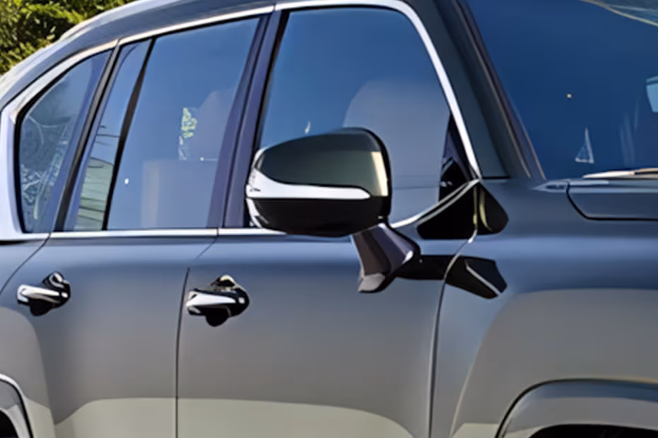 Lexus LX 2026 SUV Graphite Black Left Side Mirror View