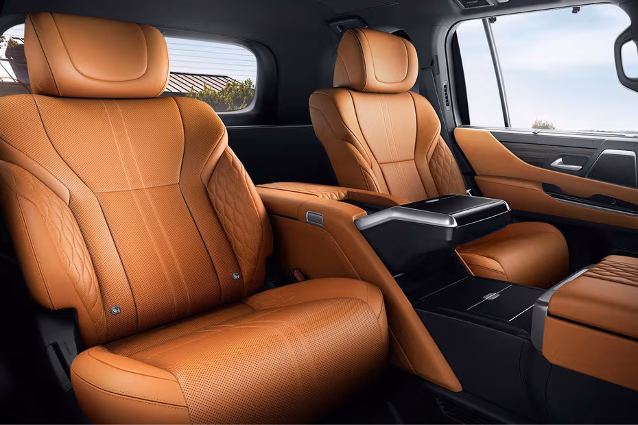 Lexus LX 2026 SUV Rear Passenger Cabin View