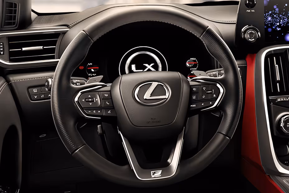 Lexus LX 2026 SUV Steering Wheel Controls With Media Buttons 