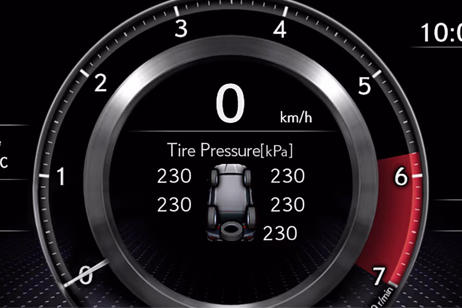 Lexus LX 2026 SUV Tachometer View