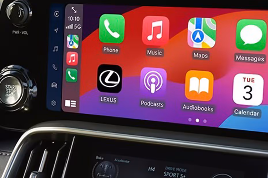 Lexus LX 700H 2026 Floating Touchscreen Infotainment System