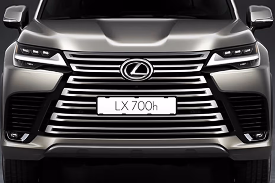 Lexus LX 700H 2026  front Grille Design