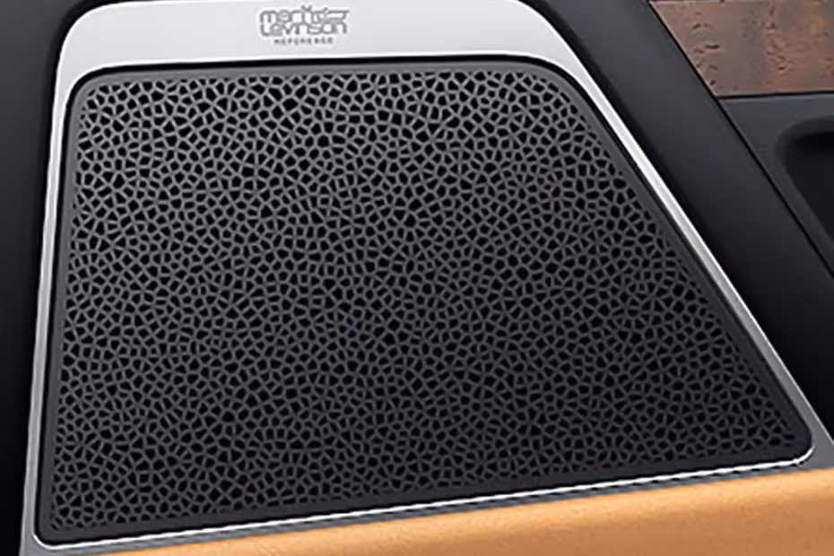Lexus LX 700H 2026 interior front door pillar tweeter audio speaker