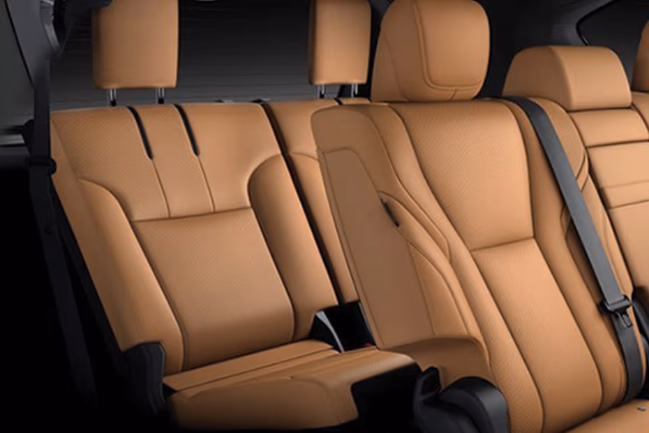 Lexus LX 700H 2026 rear seat view