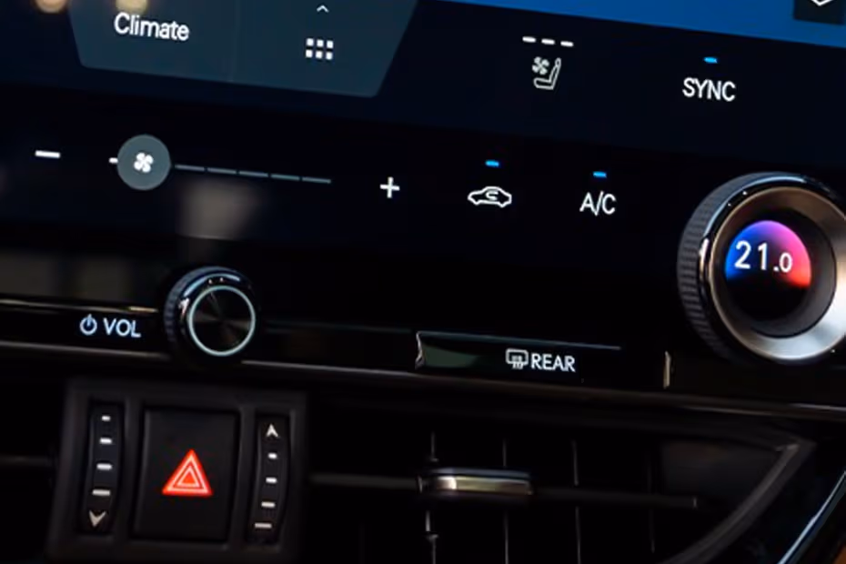 Lexus NX Hybrid 2026 SUV Front AC Controls