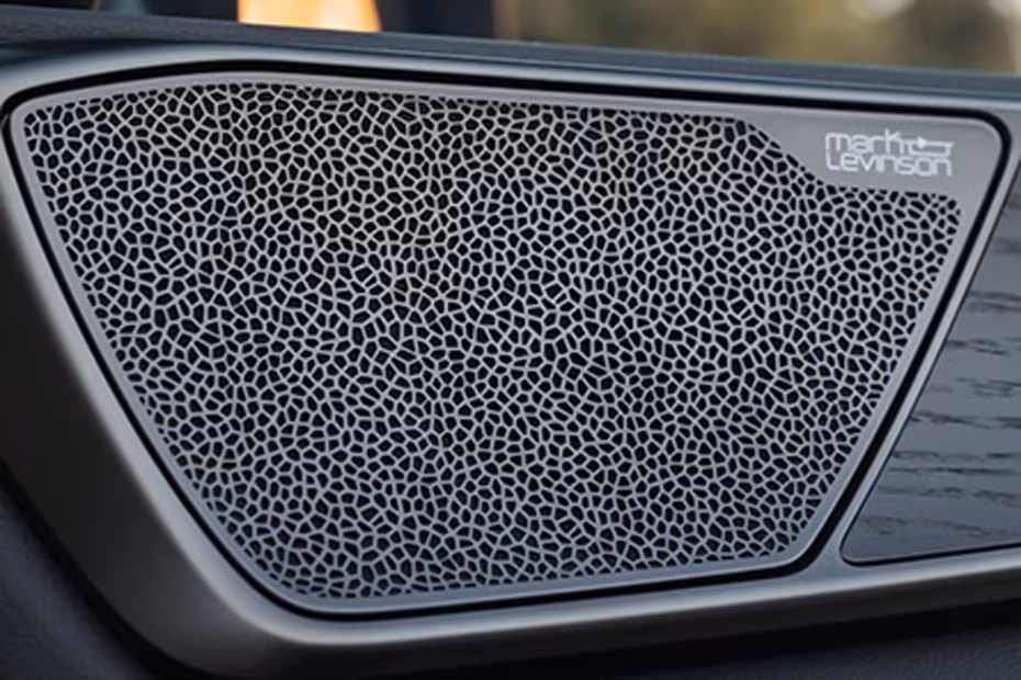 Lexus NX Hybrid 2026 SUV interior front door pillar tweeter audio speaker