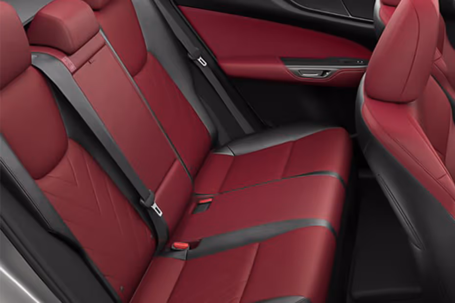 Lexus NX Hybrid 2026 SUV Rear Passenger Cabin View