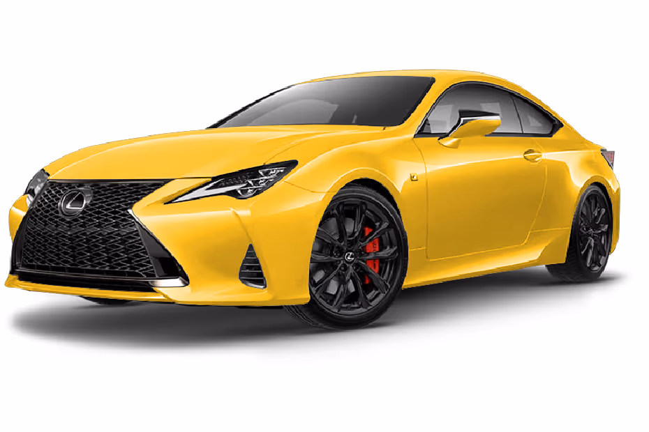 Lexus RC 2026 Coupe Yellow Colour