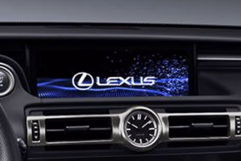 Lexus RC F 2026 Floating Touchscreen Infotainment System