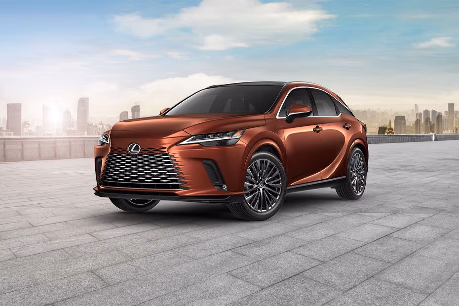 Lexus RX 2026 Front Low Angle View