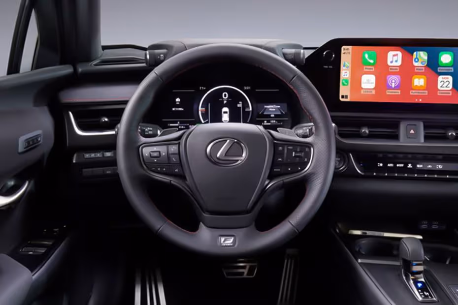 Lexus UX300H 2026 SUV Dashboard With Steering Wheel 