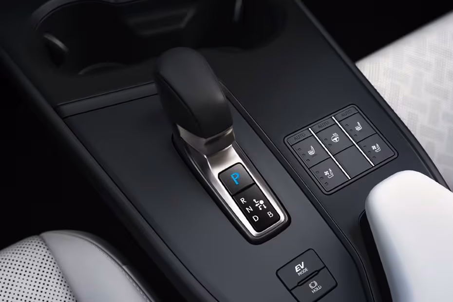 Lexus UX300H 2026 SUV interior gear selector shifter console