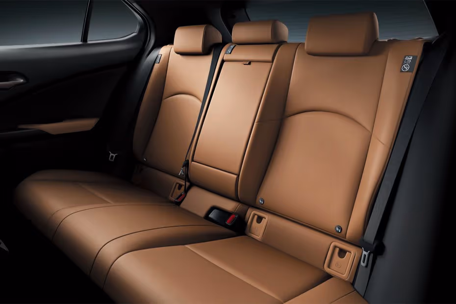 Lexus UX300H 2026 SUV Rear Passenger Cabin View