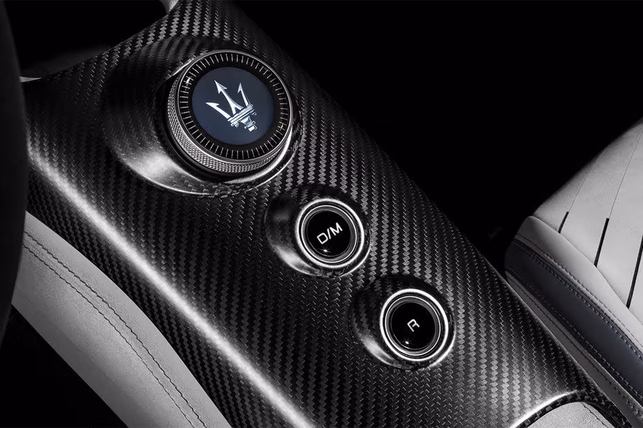 Maserati MC20 2026 Dashboard Controls with Drive Mode Selector