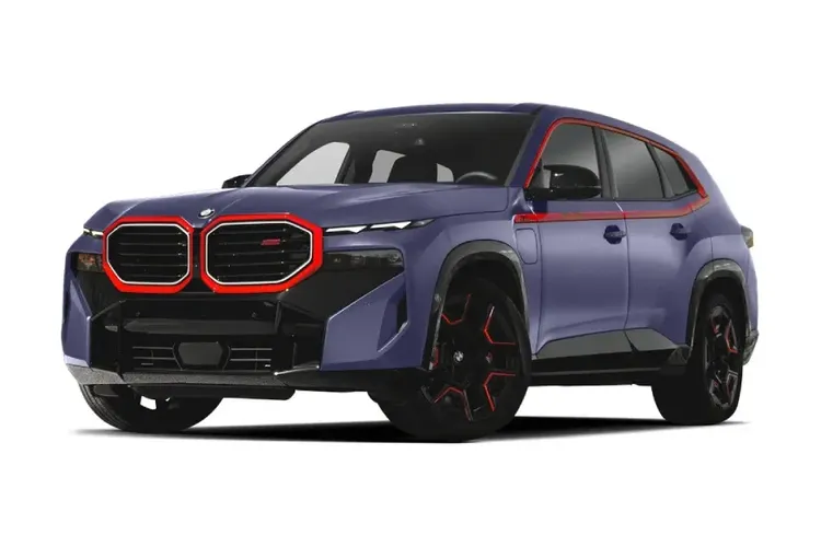 BMW XM Purple Color