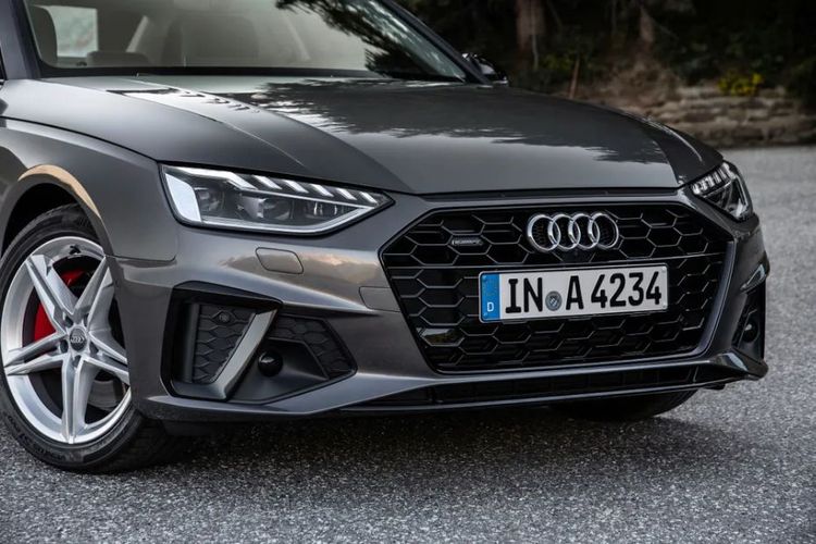 Audi A4 Front Side View