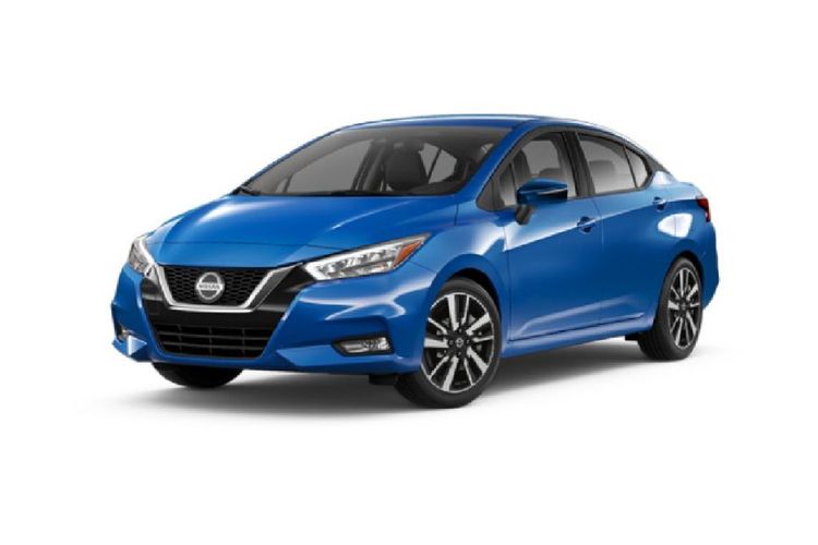 Nissan Sunny electric blue metallic