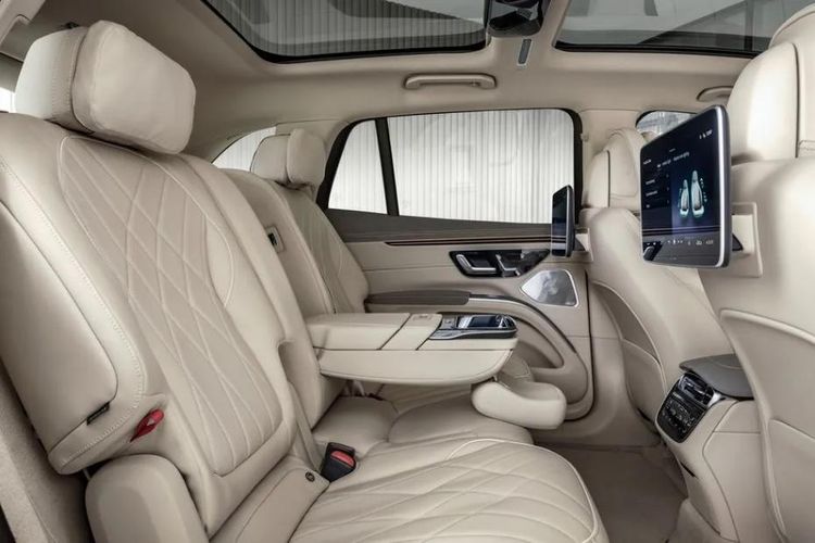 Mercedes-Benz EQS SUV 2024 Rear Seat