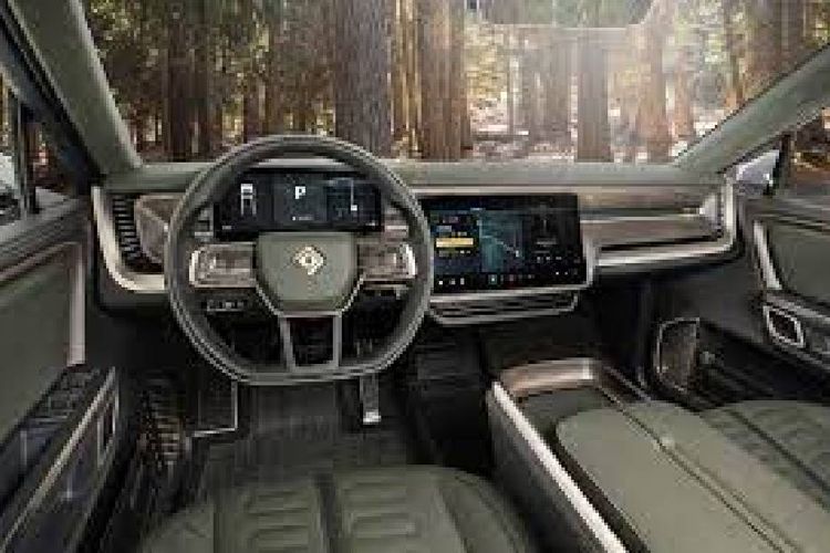 Rivian R1T Dashboard
